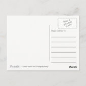 ヴィンテージアイリッシュウッドセントパトリックの日 ポストカード (裏面)