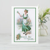 ヴィンテージアイリッシュガールとシャムロック シーズンカード (スタンド正面)