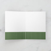 ヴィンテージアイリッシュガール聖パトリックの日グリーティングカード カード (内部)