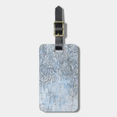 ヴィンテージアイリッシュシーマップリバプールイングランド地域 ラゲッジタグ (正面縦)