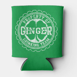 ヴィンテージアイリッシュジンジャー飲料チーム 缶クーラー