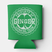 ヴィンテージアイリッシュジンジャー飲料チーム 缶クーラー (裏面)