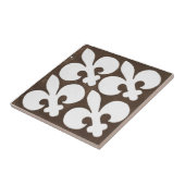 ヴィンテージアイリッシュセラミックアートデザインブラック タイル (側面)