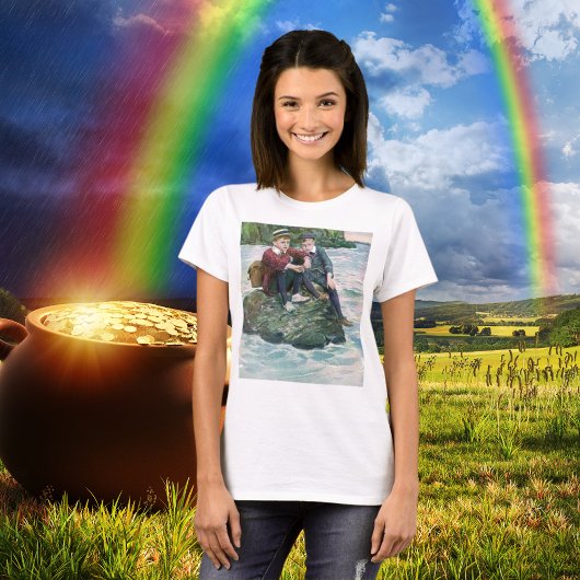 ヴィンテージアイリッシュボーイズ聖パトリックの日Tシャツ Tシャツ