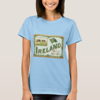 ヴィンテージアイリッシュポストカード Tシャツ