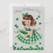 ヴィンテージアイリッシュラカスタムシーレトロサンパトリックの日 シーズンカード (正面)