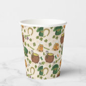 ヴィンテージアイルランドのアイコンパターン 紙コップ (右)