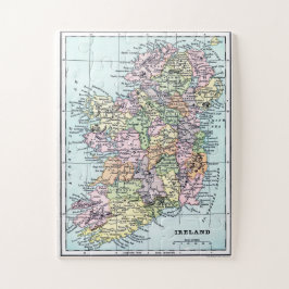 ヴィンテージアイルランドの地図 ジグソーパズル