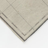 ヴィンテージアイルランドの地図（1804年） フリースブランケット (角)