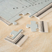 ヴィンテージアイルランドの地図(1893年) ジグソーパズル (側面)