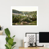 ヴィンテージアイルランドプリントアボカカウンティウィクロー ポスター (ホームオフィス)