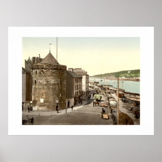ヴィンテージアイルランドレジナルズタワーウォーターフォード ポスター (正面)