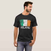 ヴィンテージアイルランド国旗プライドギフト Tシャツ (正面フル)