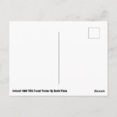 ヴィンテージアイルランド1960旅行ポスター葉書 ポストカード (裏面)