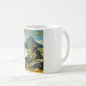 ヴィンテージアイルランド コーヒーマグカップ (正面右)