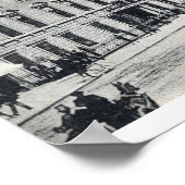 ヴィンテージアイルランド、サックビル通り1905ダブリン ポスター (角)