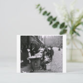 ヴィンテージアイルランド、ダブリンの通りトレーダーc1927 ポストカード (スタンド正面)