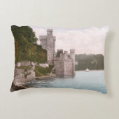 ヴィンテージアイルランド、ブラックロックキャッスル、コーク社 アクセントクッション (裏面)