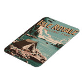 ヴィンテージアイルロイヤルナショナルパークキャンピング マグネット (左側)