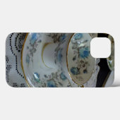 ヴィンテージアインスリーブルーバラティーパッドケース Case-Mate iPhoneケース (裏面 (横))