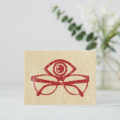 ヴィンテージアイ&メガネ ポストカード (スタンド正面)