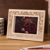 ヴィンテージアウトドア魚釣り縁ど レーザー彫刻フレーム