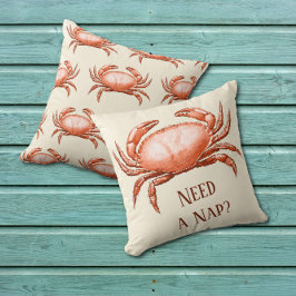 ヴィンテージアカガニ可逆クラブビーニーズ昼寝 クッション