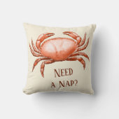 ヴィンテージアカガニ可逆クラブビーニーズ昼寝 クッション (正面)