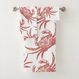 ヴィンテージアカガニ バスタオルセット