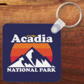ヴィンテージアカディア国立公園 キーホルダー (裏面)