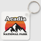 ヴィンテージアカディア国立公園 キーホルダー (裏面)