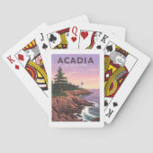 ヴィンテージアカディア国立公園 トランプ (裏面)