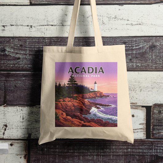 ヴィンテージアカディア国立公園 トートバッグ