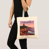 ヴィンテージアカディア国立公園 トートバッグ (正面(商品))