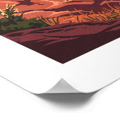 ヴィンテージアカディア国立公園 ポスター (角)