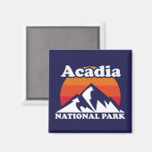 ヴィンテージアカディア国立公園 マグネット (正面/裏面)