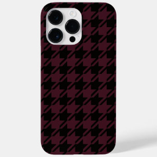 ヴィンテージアカデミアブラックガーネット千鳥格子の Case-Mate iPhone 14 PRO MAXケース