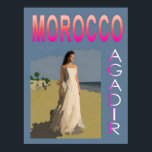 ヴィンテージアガディール ポスター<br><div class="desc">デジタル制作のポスター</div>