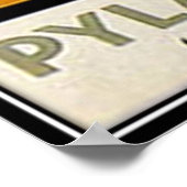 ヴィンテージアキテーヌ,パイラシュルメール,フランス –  ポスター (角)