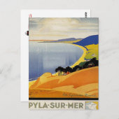 ヴィンテージアキテーヌ，パイラシュルメール，フランス –  ポストカード (正面/裏面)