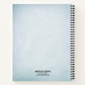 ヴィンテージアクアエイジ紙ファミリークックブック ノートブック (裏面)