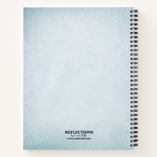 ヴィンテージアクアエイジ紙ファミリークックブック ノートブック (裏面)