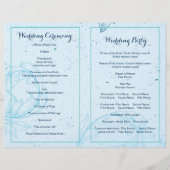 ヴィンテージアクアスクロール葉折り結婚式場 (裏面)