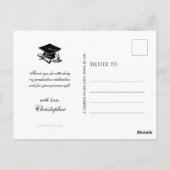 ヴィンテージアクアトラック2025卒業ありがとう ポストカード (裏面)