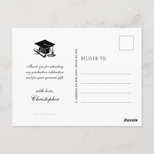 ヴィンテージアクアトラック2025卒業ありがとう ポストカード