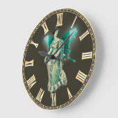 ヴィンテージアクアフェアリー大時計 ラージ壁時計 (傾斜)