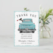 ヴィンテージアクアブルートラッククラス2025卒業 サンキューカード (スタンド正面)