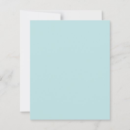 ヴィンテージアクアブルートラック卒業サンキューカード (裏面)