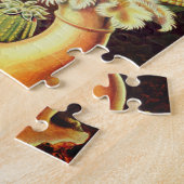 ヴィンテージアクチニアパズルバイエルンストヘッケル ジグソーパズル (側面)