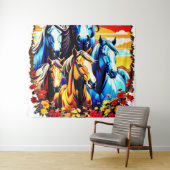 ヴィンテージアクバーズウズクルーネック – ウズギフト タペストリー (インサイチュ(横))